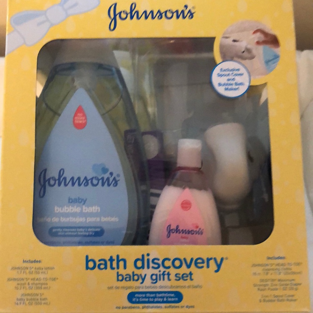 Johnson bath gift set